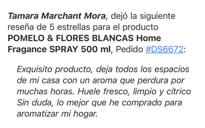POMELO & FLORES BLANCAS Home Fragance SPRAY 500 ml