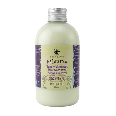 NUEVO Bálsamo Crecimiento Anti-Quiebre Maqui + Vitamina C + Biotina + Panthenol