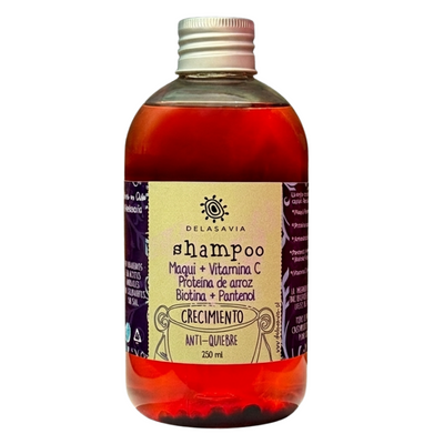 PACK CRECIMIENTO & VITAMINA C: Shampo maqui + bálsamo maqui + serum argan + bolsa GRATIS