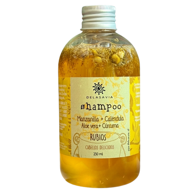 NUEVO Shampoo Suave Manzanilla & Caléndula / Cabello Delicado y Niños