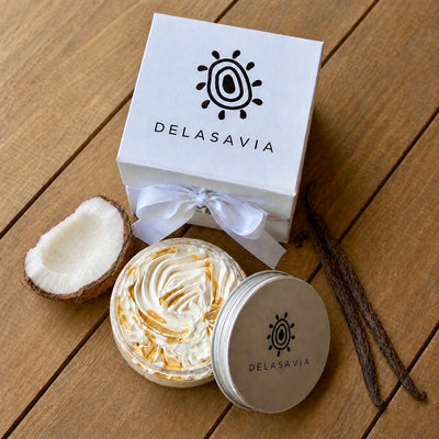 Pack Compota Coco Vainilla 250 ml + Caja Regalo