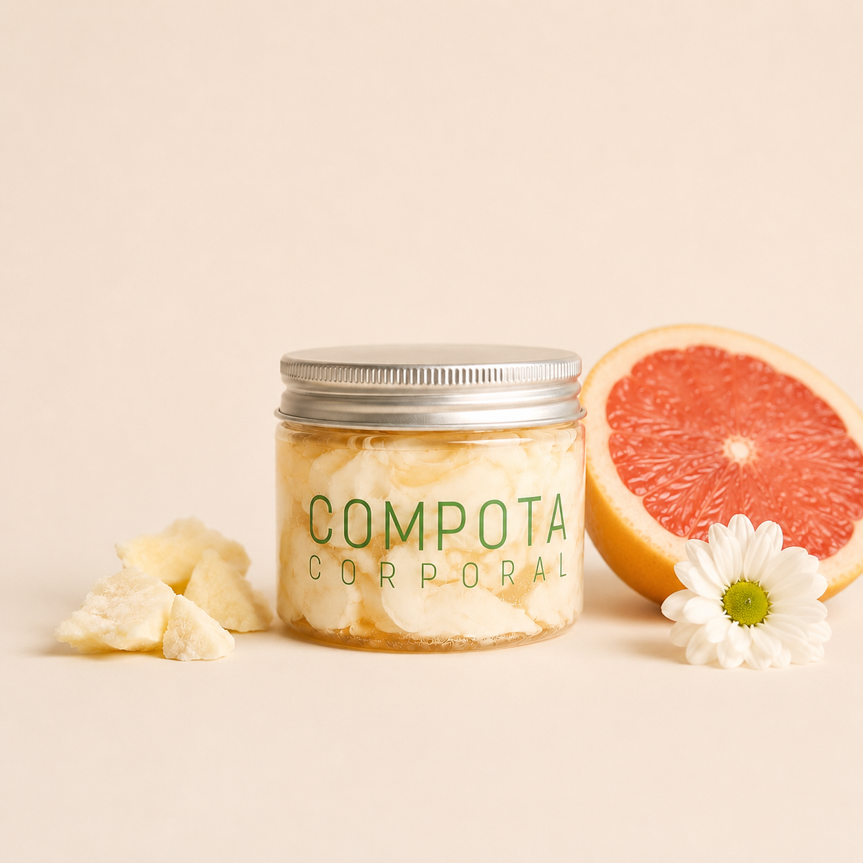 Compota corporal Karité Pomelo&Flores Blancas