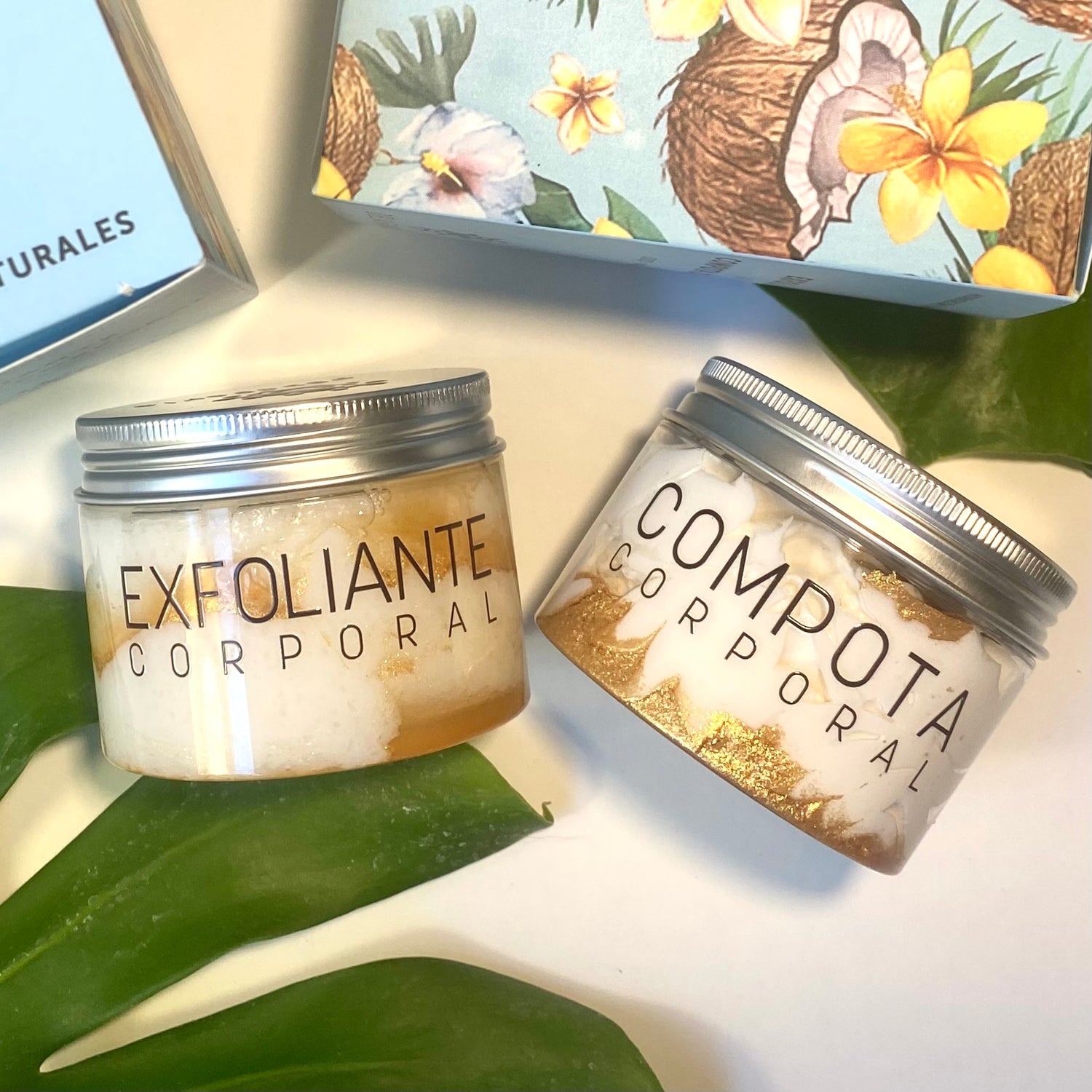 Exfoliante y Compota Corporal /coco vainilla