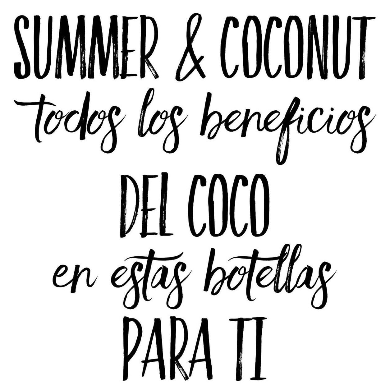 Sérum Capilar Summer &amp; Coconut