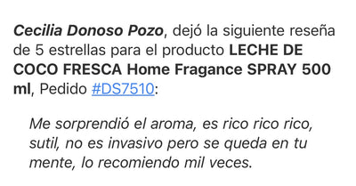 LECHE DE COCO FRESCA Home Fragance SPRAY 500 ml