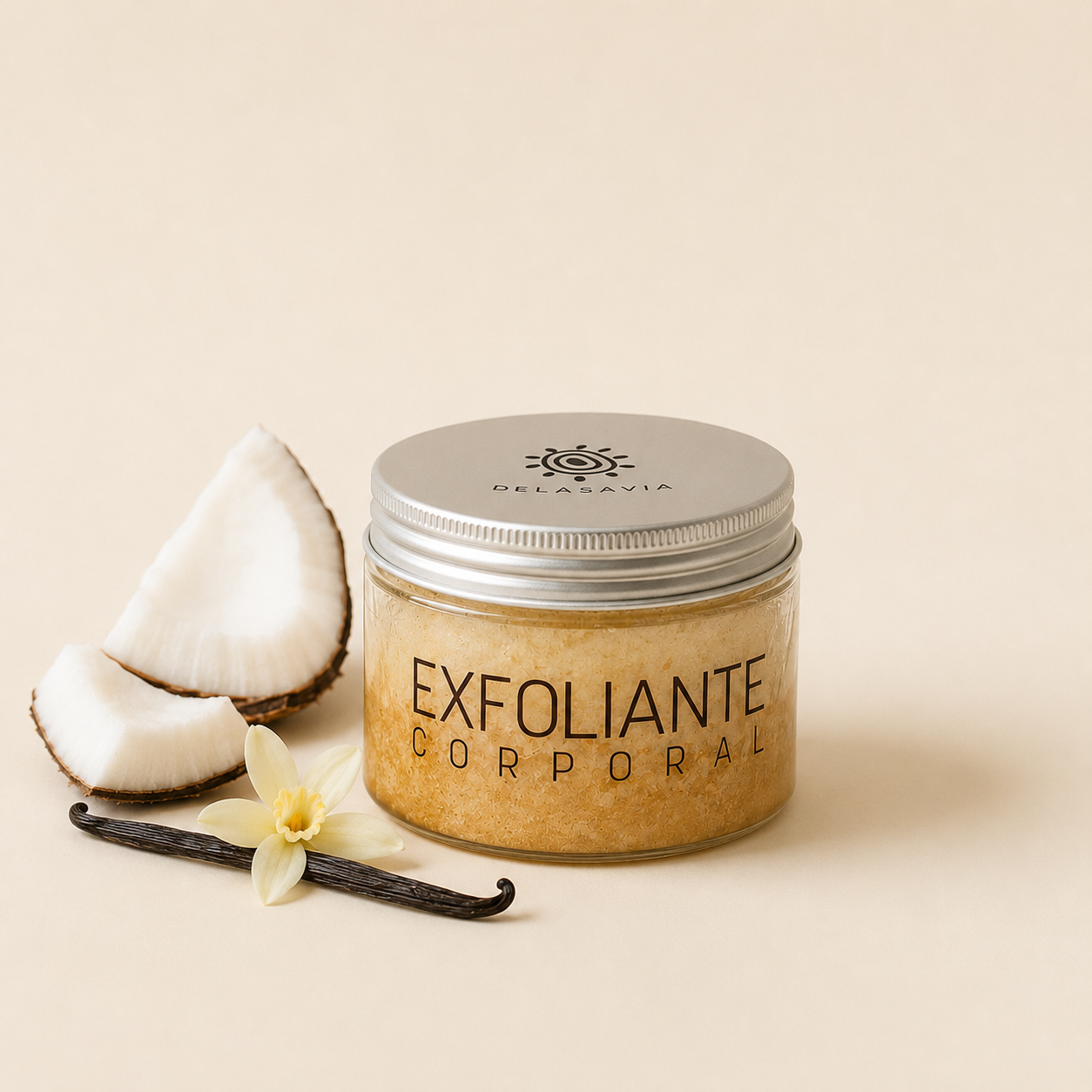 Exfoliante corporal coco vainilla