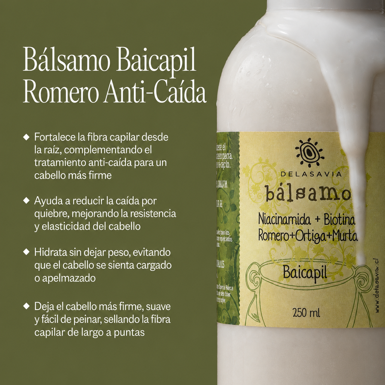 Bálsamo Anti Caída Baicapil Romero