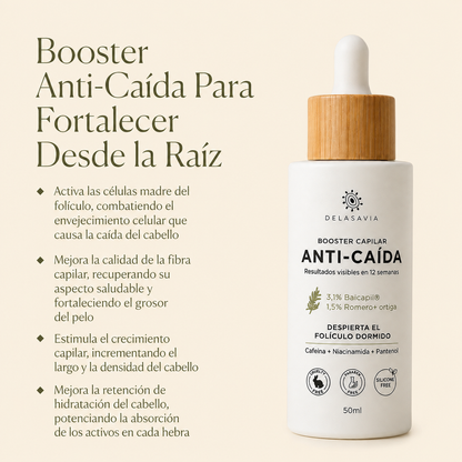 Pack Anti-Caída: Booster Baicapil 3,1% + Aplicador Tecnológico