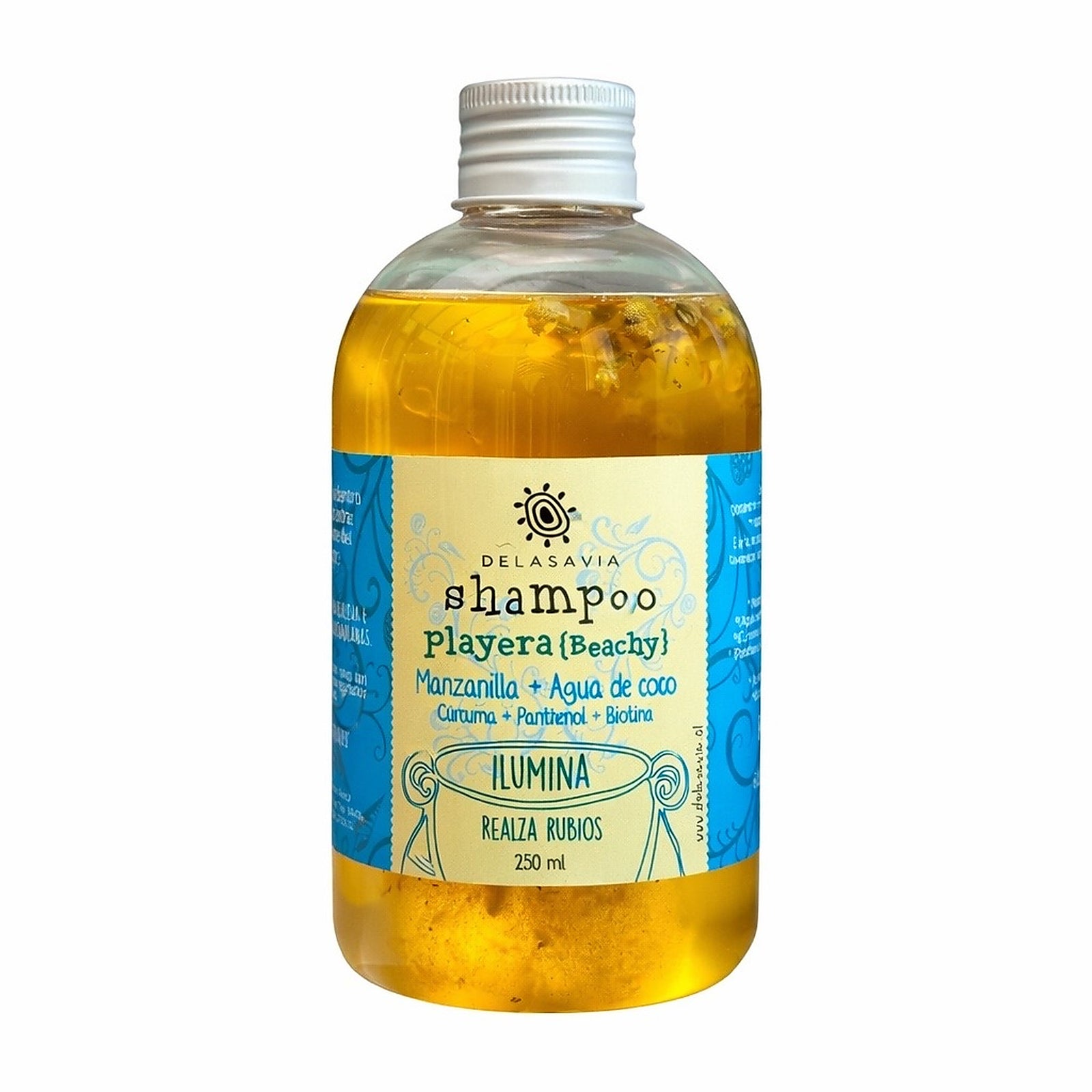 NUEVO SHAMPOO Iluminador Rubios Playeras | Manzanilla y Aloe
