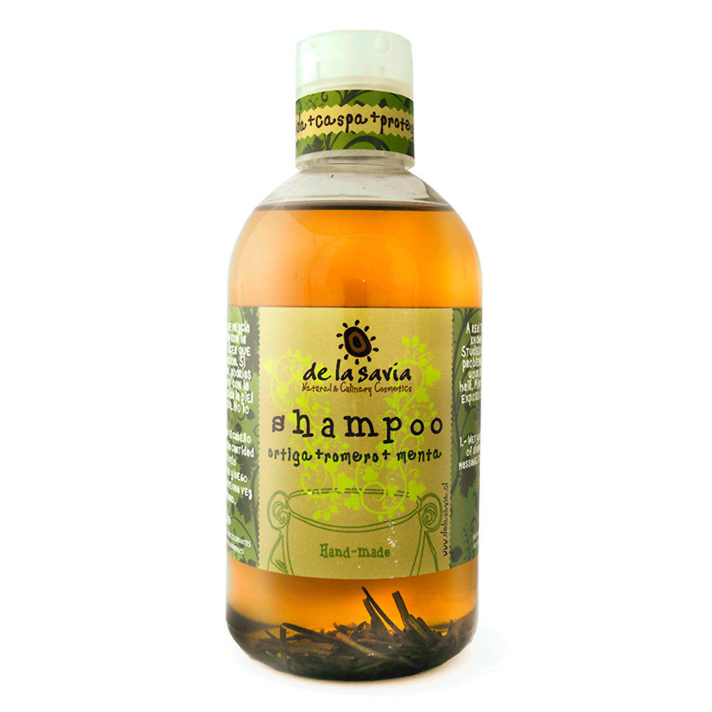 TRATAMIENTO ANTI-CAÍDA 1: shampoo romero + bálsamo romero + peine activador